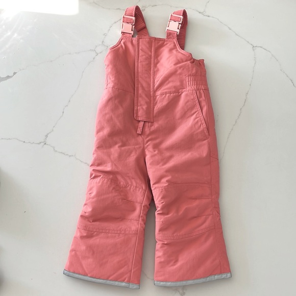 Hanna Andersson Other - Hanna Anderson outer wear, insulated snow overalls size 80, in pink (blush).
